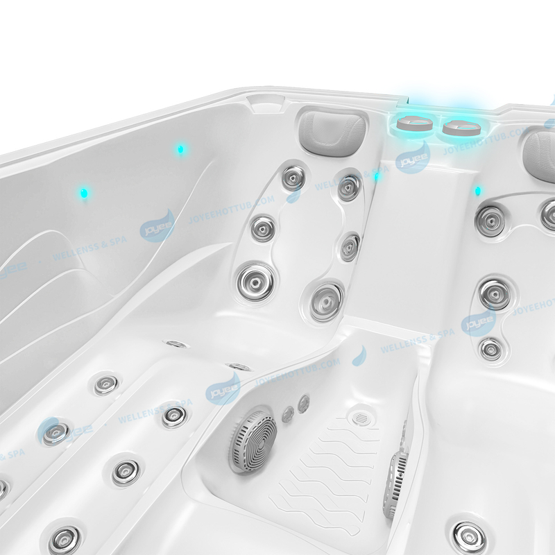 Spa Outdoor Hot Tub | Family 3 Person Hot Tub Massage Spa - JOYEE