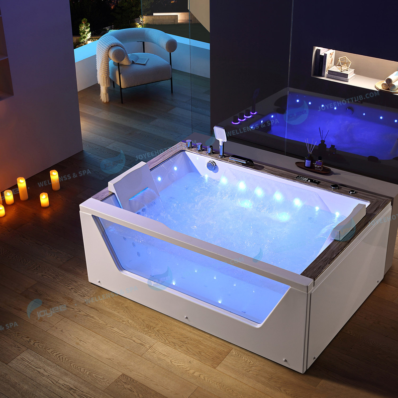 Indoor Acrylic Whirlpool Jet Bathtub| Luxury Air Massage SPA - JOYEE 
