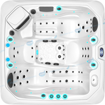 Luxury Acrylic Shell Hot Tub Outdoor | Spa With Jacuzzier And Party Massage Bath - JOYEE