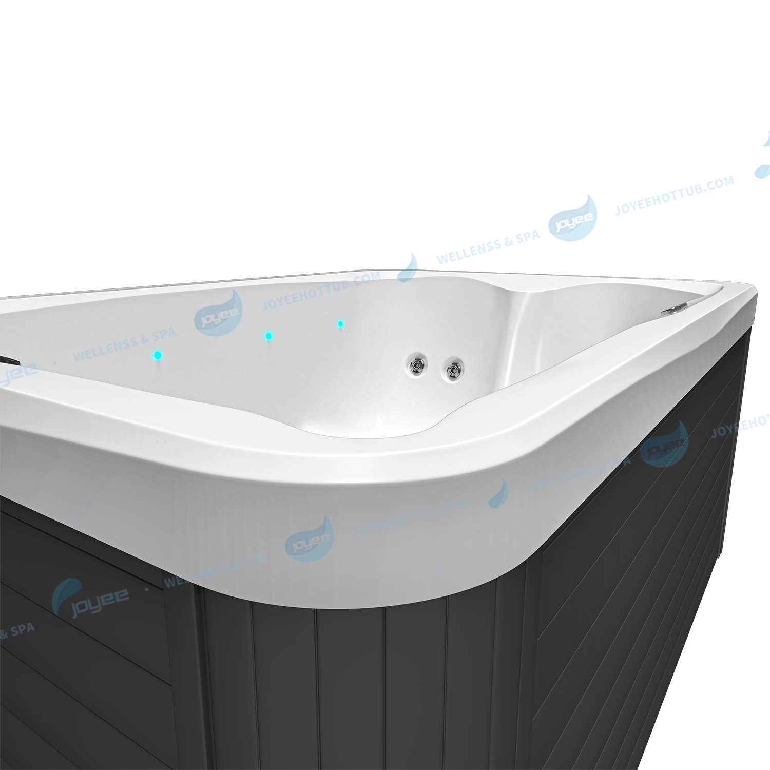 acrylic spa with balboa