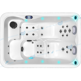  Whirlpool Spa Massage Hot Tube | Energy-efficient Hot Tub Outdoor Jacuzzy - JOYEE