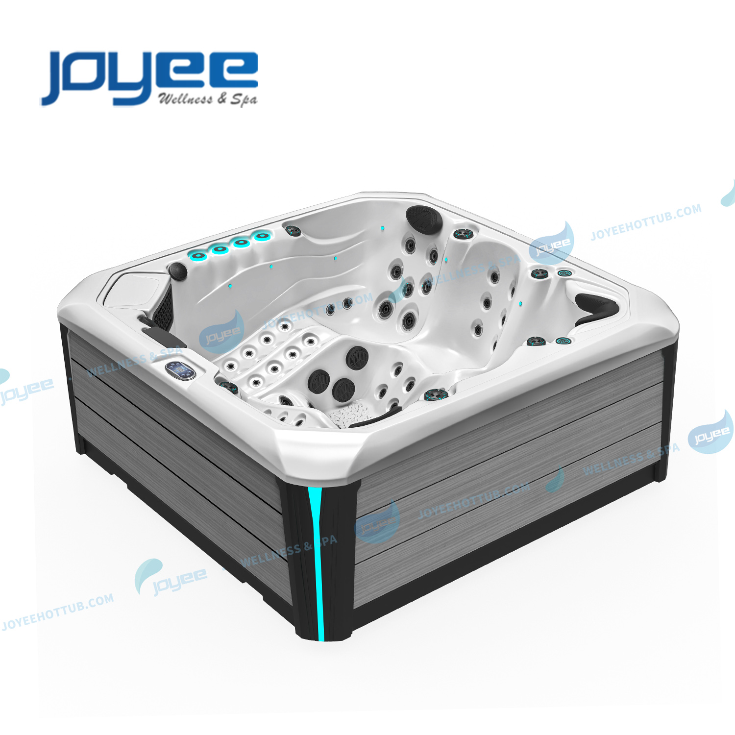 Hot Tub Acrylic Massage Spa Whirlpool | Hydro Hot Tub Outdoor - JOYEE