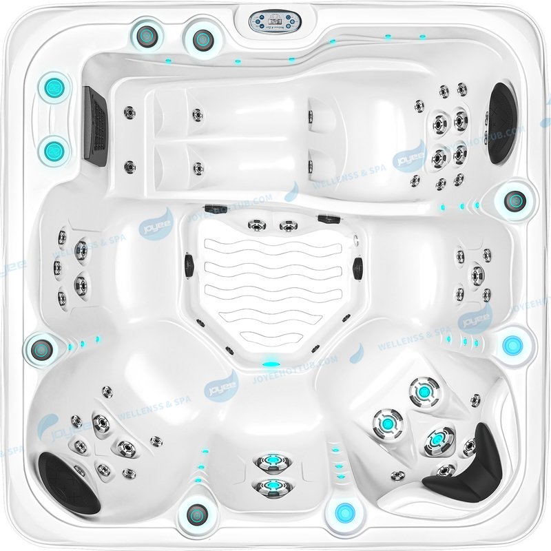 Acrylic Whirlpool Hydro Hot Tube | Massage Balboa Hottub Jacuzzier - JOYEE