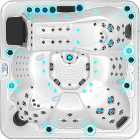 Modern Hot Sale Balboa Whirlpool Spa | Hot Tub Outdoor Jaccuzi - JOYEE