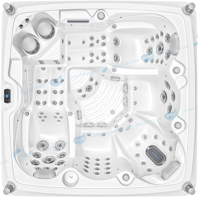 Hot Sale 5 Person Outdoor Hot Tub | Balboa Air Jetted Massage Whirlpool - JOYEE