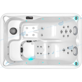  Whirlpool Spa Massage Hot Tube | Energy-efficient Hot Tub Outdoor Jacuzzy - JOYEE