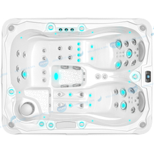 Outdoor Spa Tubs China OEM Jacuzzier | Hotel Whirlpool 3 People Hot Tub- JOYEE