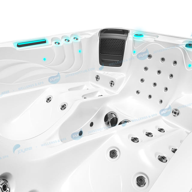 Outdoor Hot Tub 3 Person OEM Spa | Gecko Hotel Jacuzzis Tubs Manufacturer- JOYEE