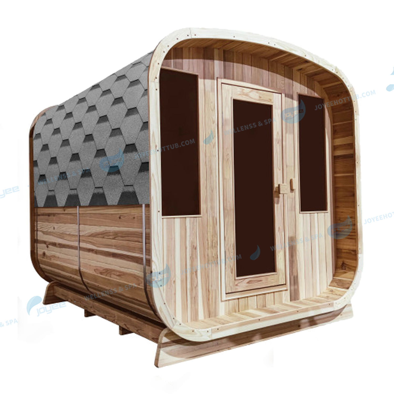 Chinese Wood Outdoor Sauna Spa | Indoor Tub Massage Rooms Tent - JOYEE