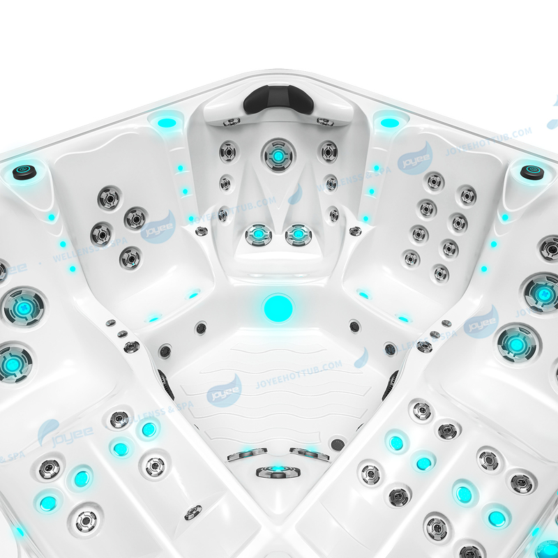 Garden Ariestech 5 Person Spa Jacuzzis | Outdoor Balboa Hydro Hot Tub - JOYEE