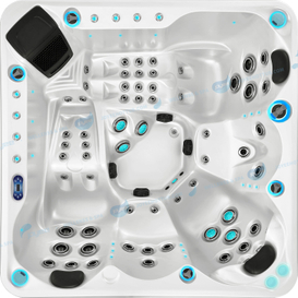 5 People Acrylic Sex Bubble Spa | Outdoor Whirlpool Swim Tub - JOYEE