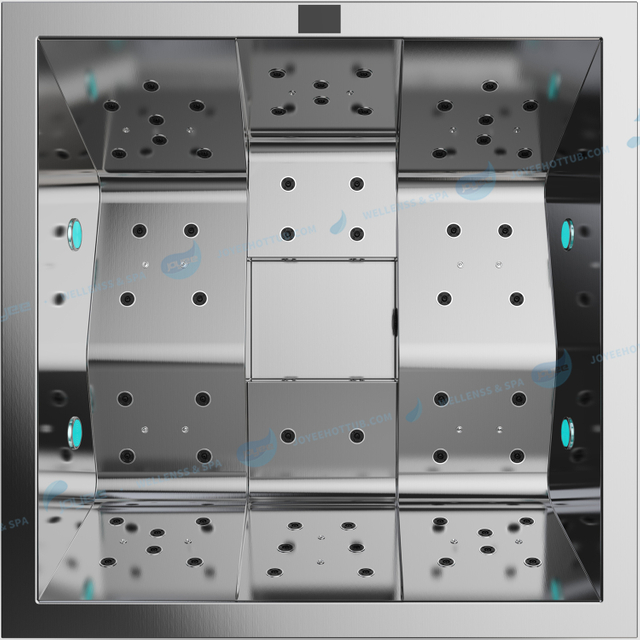 Stainless Steel Spa Pool | Hot Tub with Massage Control - JOYEE