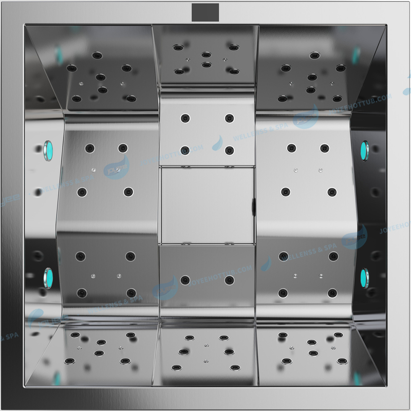 Stainless Steel Spa Pool | Hot Tub with Massage Control - JOYEE