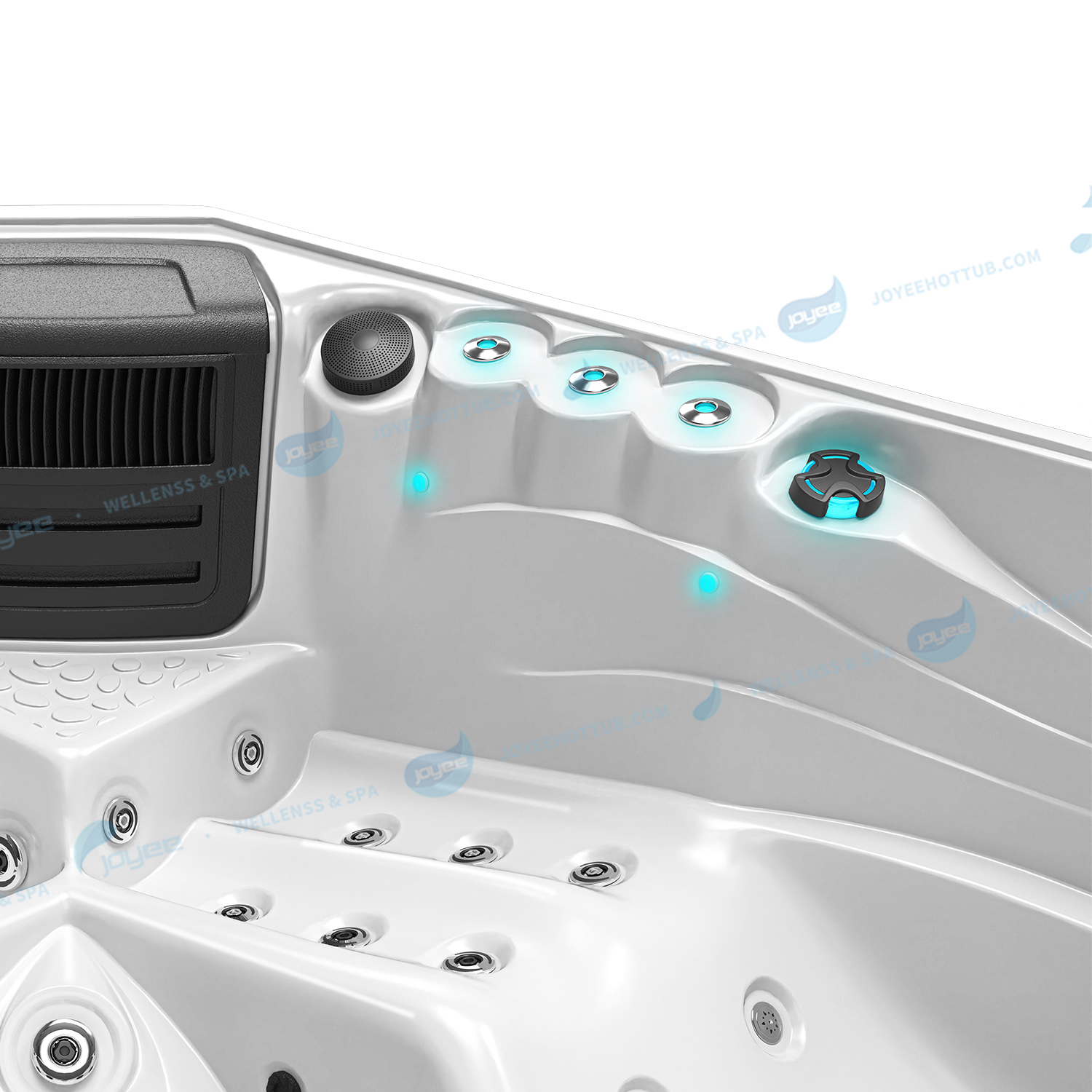 jacuzzi with speaker