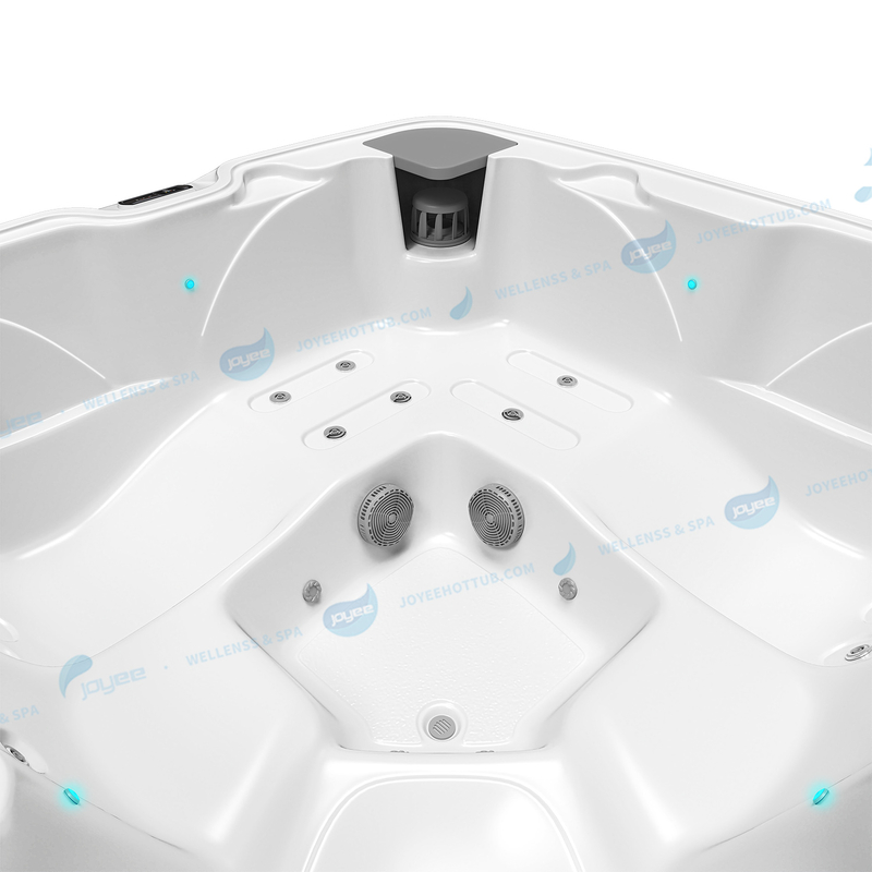 Outdoor SPA Hot Tub China Factory | Ozone Clean 5 Person Acrylic Spa - JOYEE