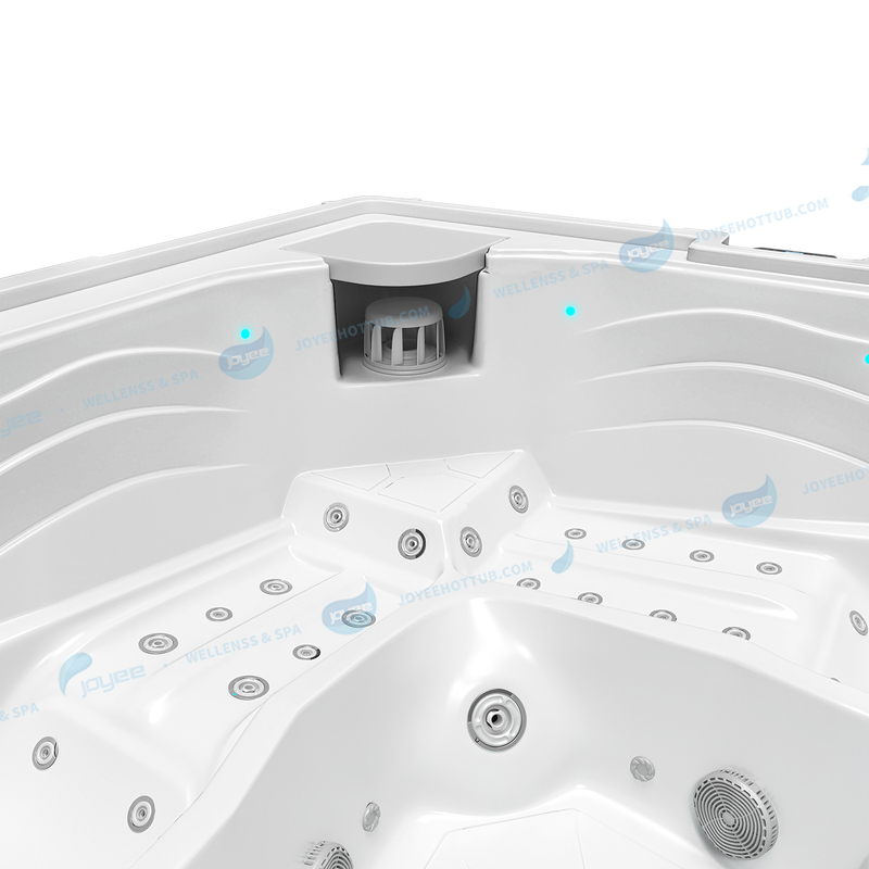 Chinese 5 Persons Hot Tub Hydro Garden Spa | Ariestech Jacuzzis Massage Tubs- JOYEE