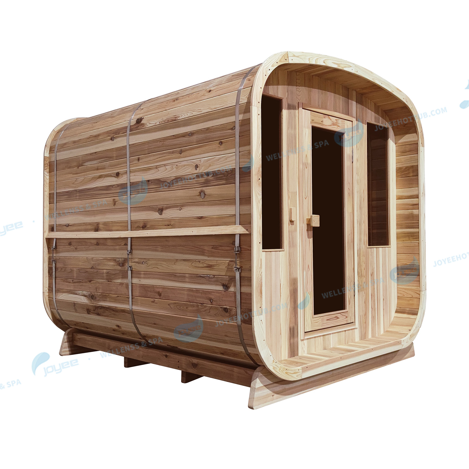 Chinese Wood Outdoor Sauna Spa | Indoor Tub Massage Rooms Tent - JOYEE