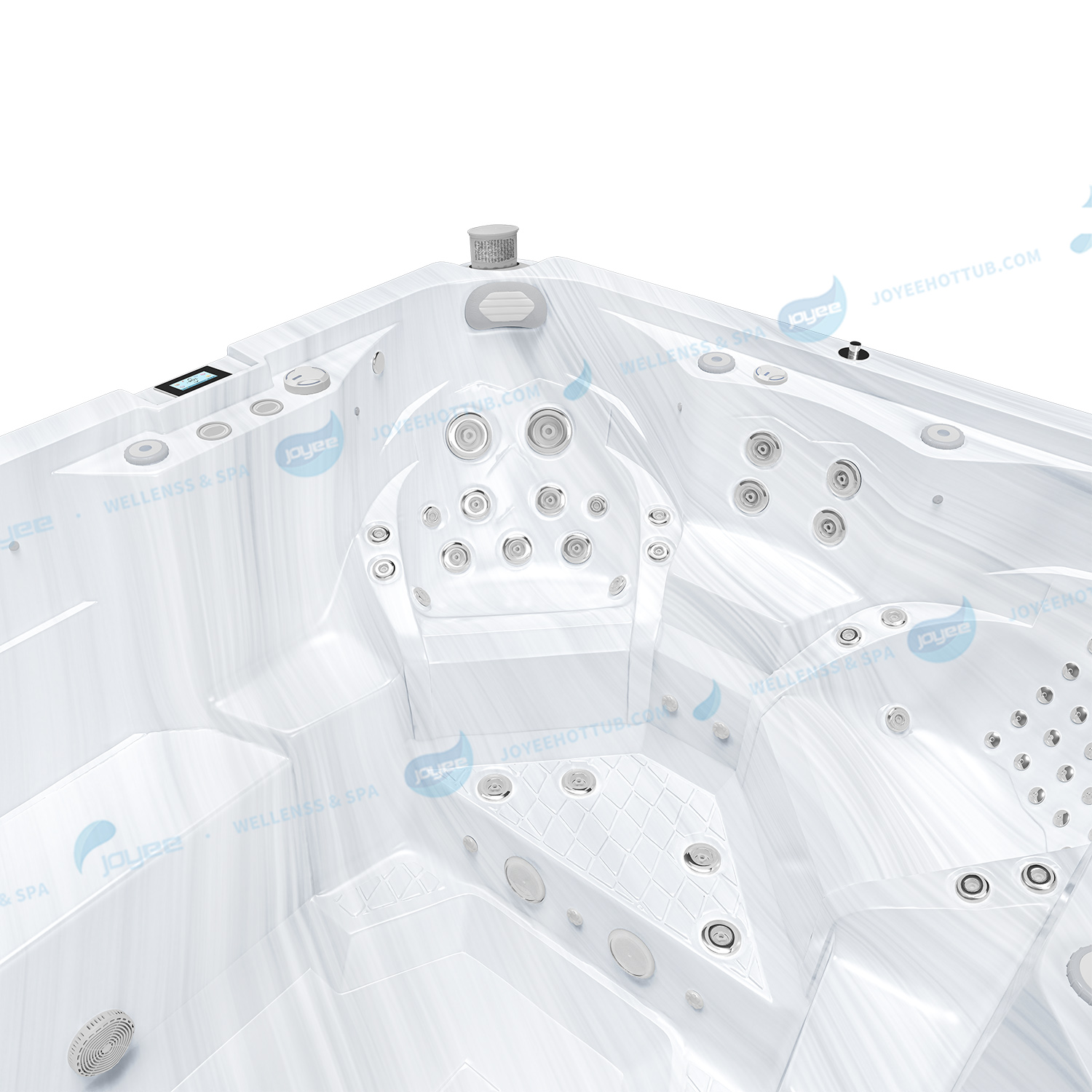 Swim Spa Endless Outdoor Swimming Pool | Spas Garden Pools Hot Tub - JOYEE