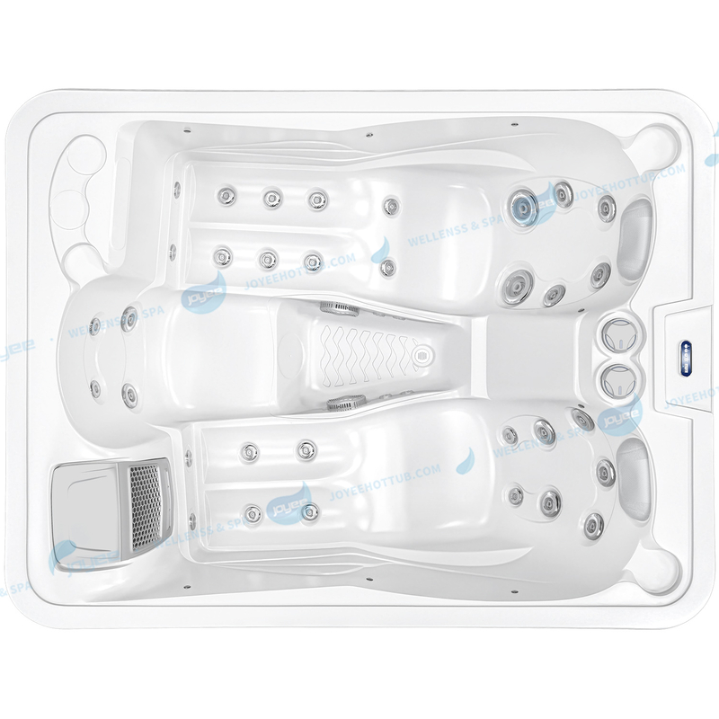 Spa Outdoor Hot Tub | Family 3 Person Hot Tub Massage Spa - JOYEE