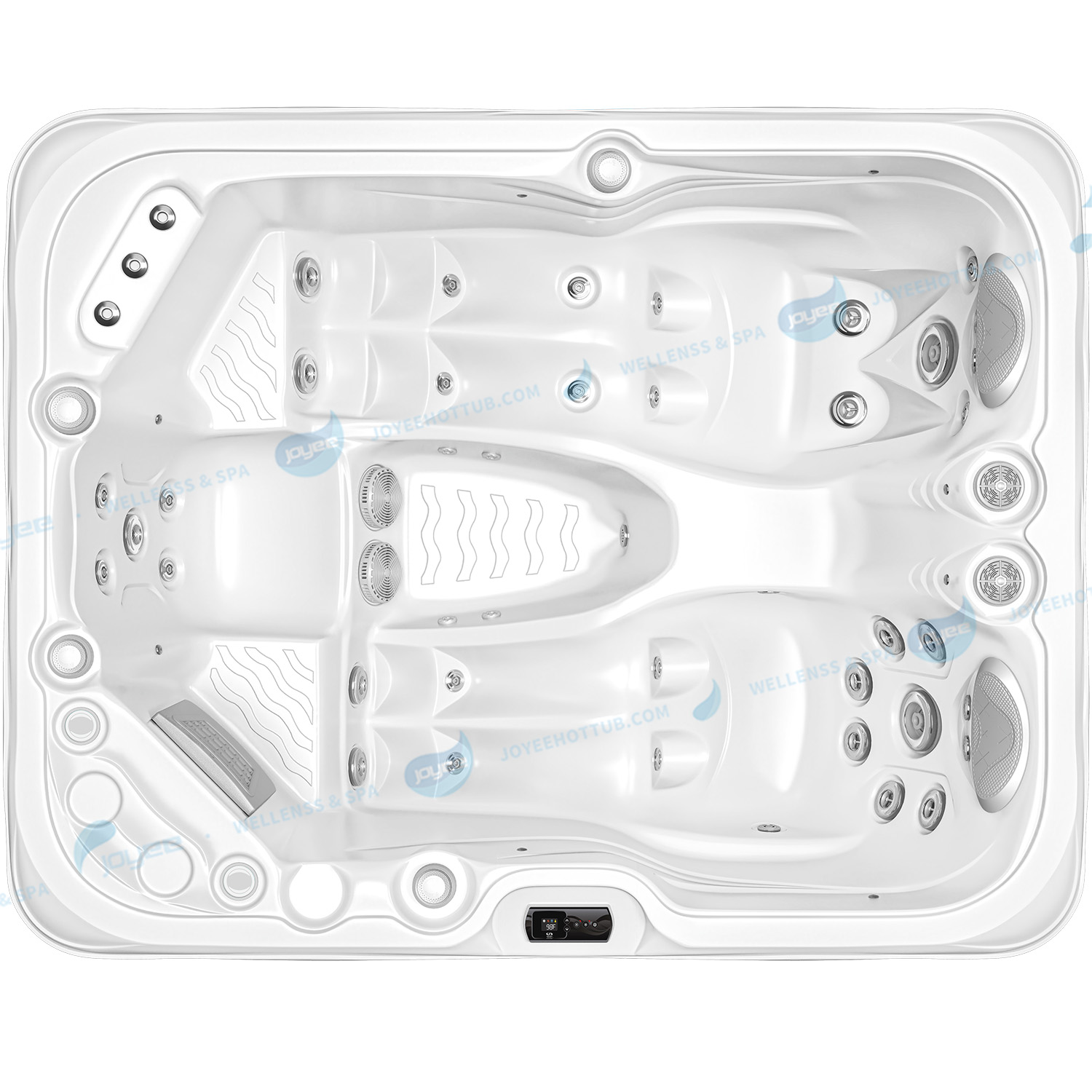 Wholesale Acrylic Massage Jetted Whirlpool | Bath Hot Tubs Big Spa - JOYEE