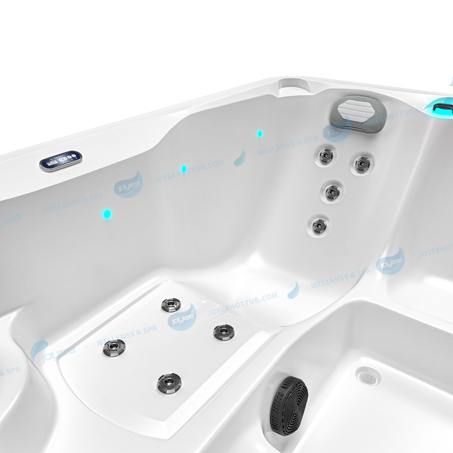 balboa spa with lounger 