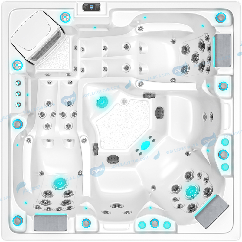 Outdoor Spa with Balboa System | Hot Tub Whirlpool with Massage Jets - JOYEE