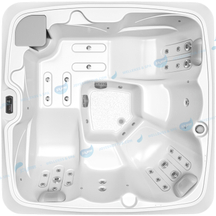 Outdoor SPA Hot Tub China Factory | Ozone Clean 5 Person Acrylic Spa - JOYEE