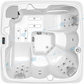 Outdoor SPA Hot Tub China Factory | Ozone Clean 5 Person Acrylic Spa - JOYEE