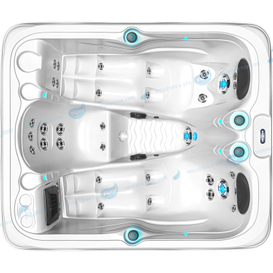 Wholesale Acrylic Massage Jetted Whirlpool | Bath Hot Tubs Big Spa - JOYEE