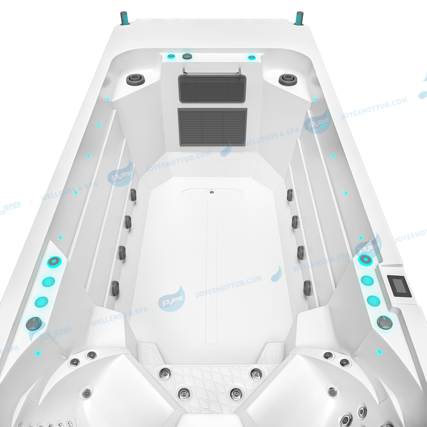 Fiberglass Outdoor Swim Spa | Whirlpool Hydrotherapy Swimming Pool Spa - JOYEE