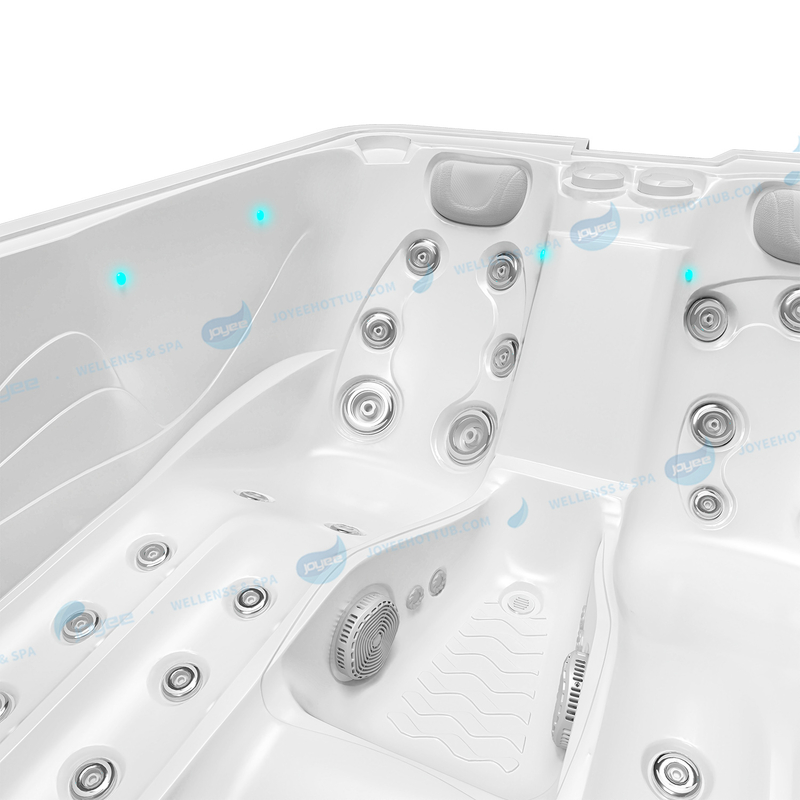 Spa Outdoor Hot Tub | Family 3 Person Hot Tub Massage Spa - JOYEE