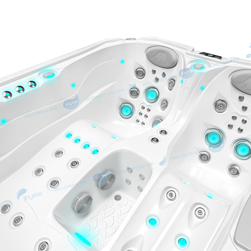 Outdoor Spa Tubs China OEM Jacuzzier | Hotel Whirlpool 3 People Hot Tub- JOYEE