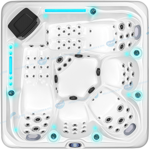 Outdoor Hot Tub Acrylic Spa Pool | Balboa Massage Hottub for Garden - JOYEE