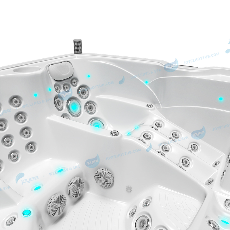 Hot Sale 5 Person Outdoor Hot Tub | Balboa Air Jetted Massage Whirlpool - JOYEE