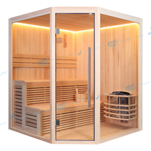 Traditional Dry Steam Room Stove Heater Luxury Sauna | JOYEE