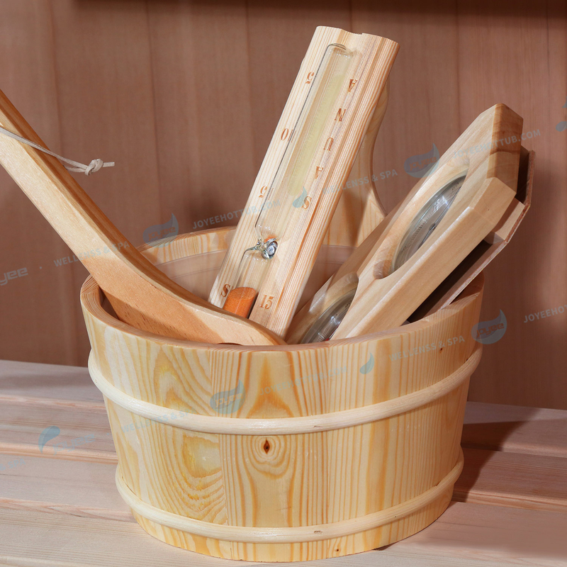 Sauna Suit Tub Outdoor Steam Dry | Indoor Home Dry Heater Wood Spa- JOYEE