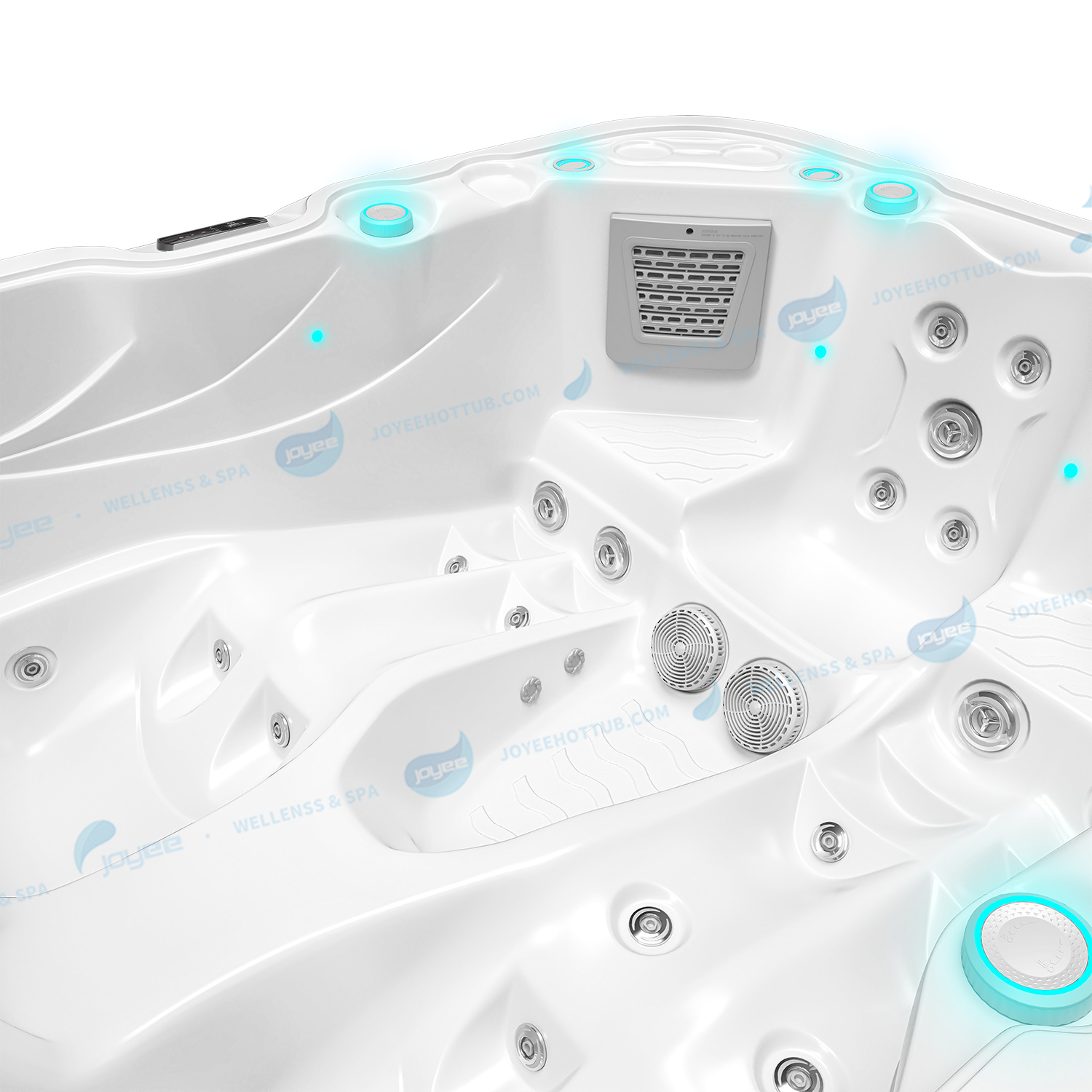 Wholesale Acrylic Massage Jetted Whirlpool | Bath Hot Tubs Big Spa - JOYEE