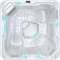 Silver / White Marble