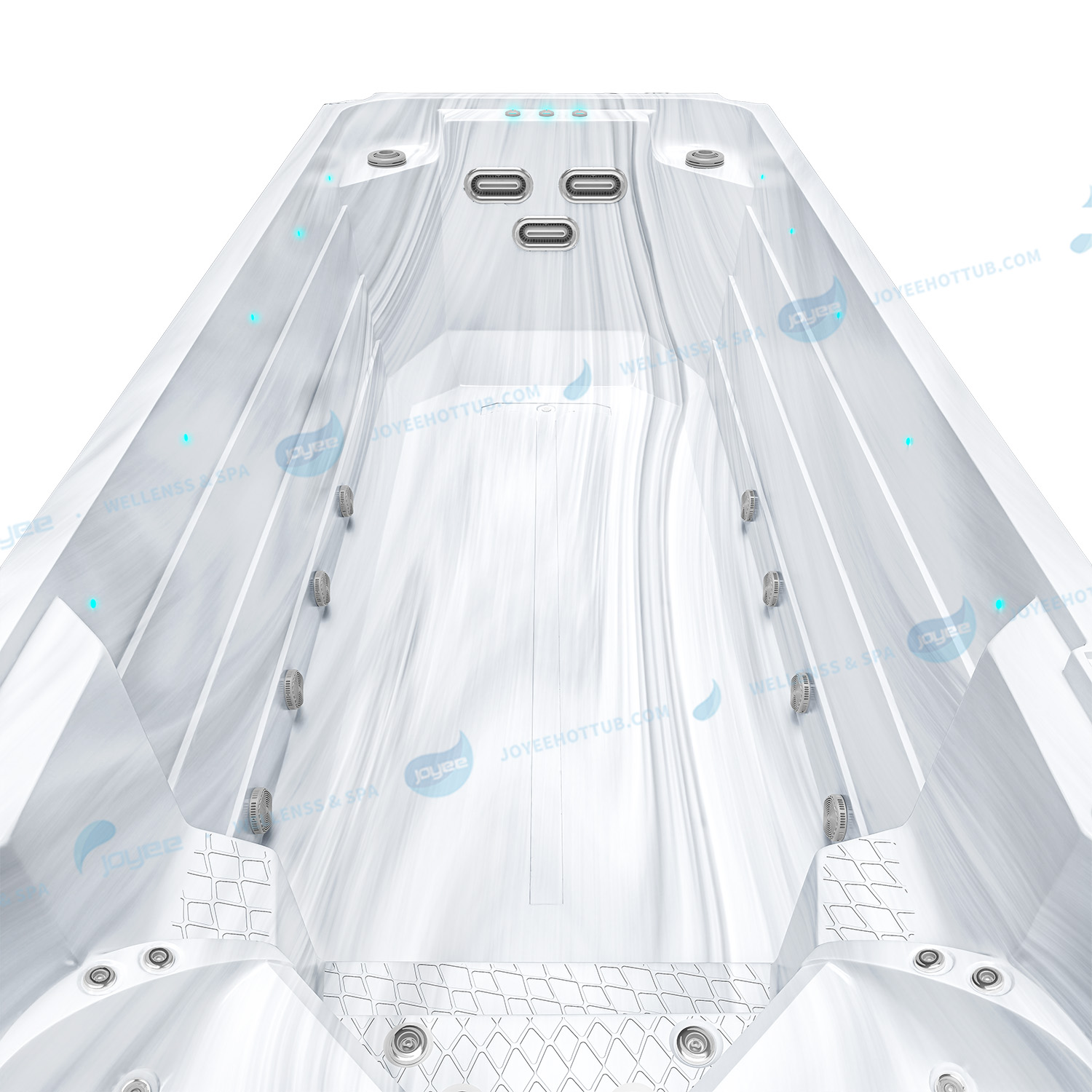Outdoor Swimming Garden Spa | Big Pools Swim Hot Tub Factory - JOYEE