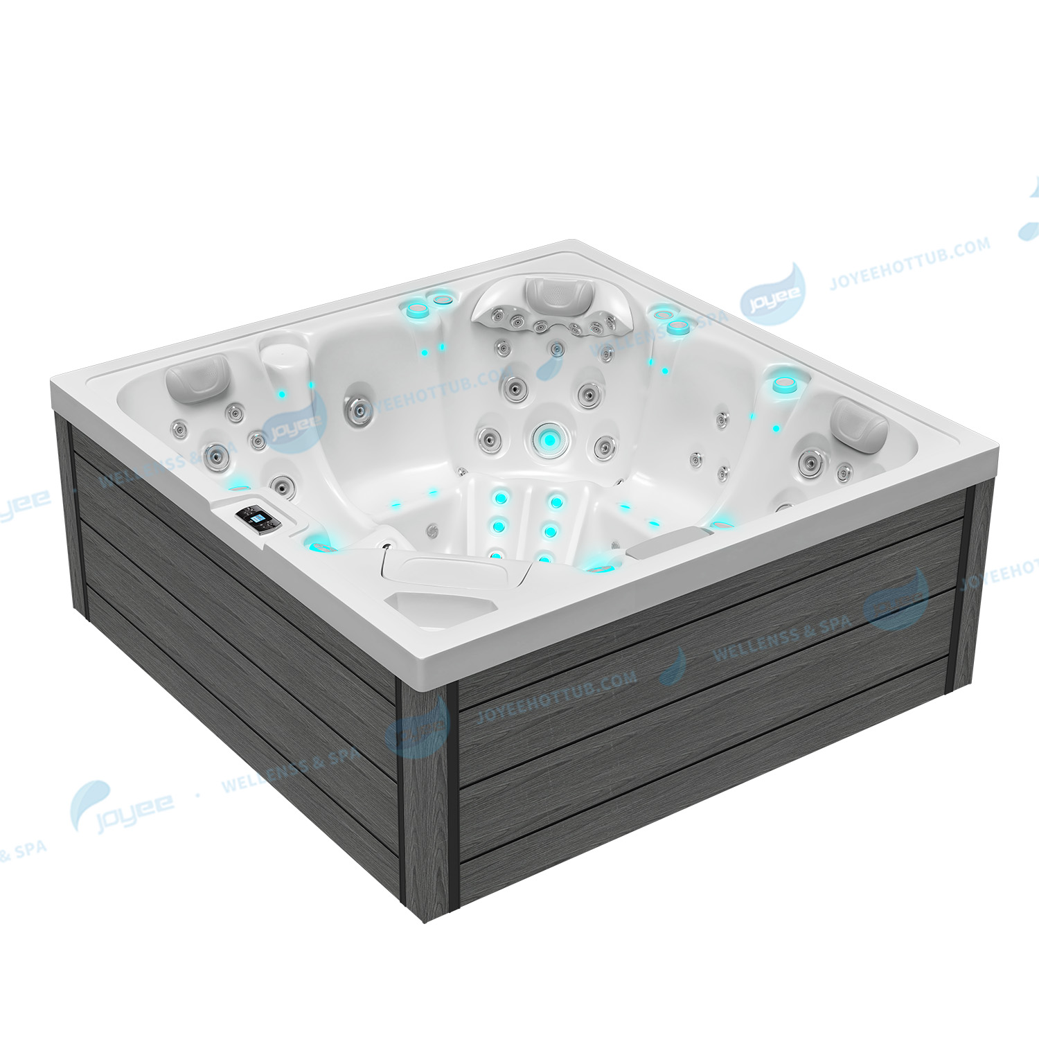Balboa Garden Luxury Hot Tub | Spa Bath Whirlpool Outdoor Spa Hot Tube - JOYEE
