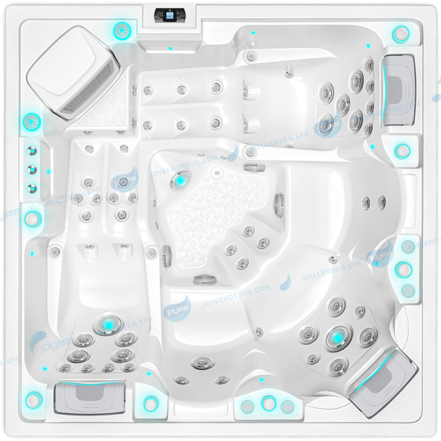 Outdoor Spa with Balboa System | Hot Tub Whirlpool with Massage Jets - JOYEE