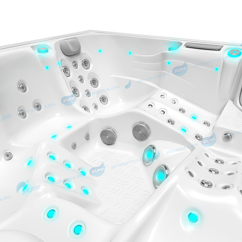Balboa Garden Luxury Hot Tub | Spa Bath Whirlpool Outdoor Spa Hot Tube - JOYEE
