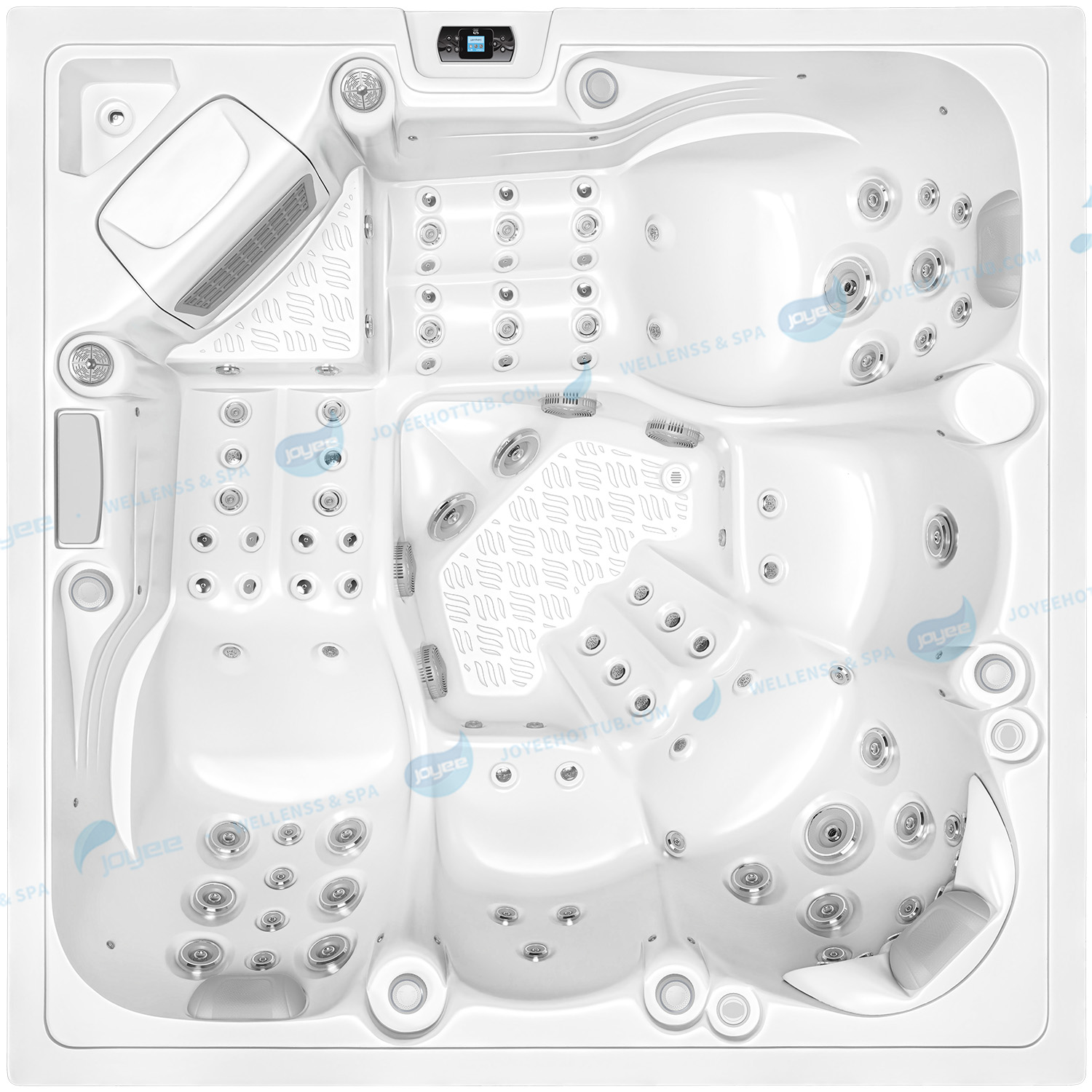 Balboa Garden Luxury Hot Tub | Spa Bath Whirlpool Outdoor Spa Hot Tube - JOYEE