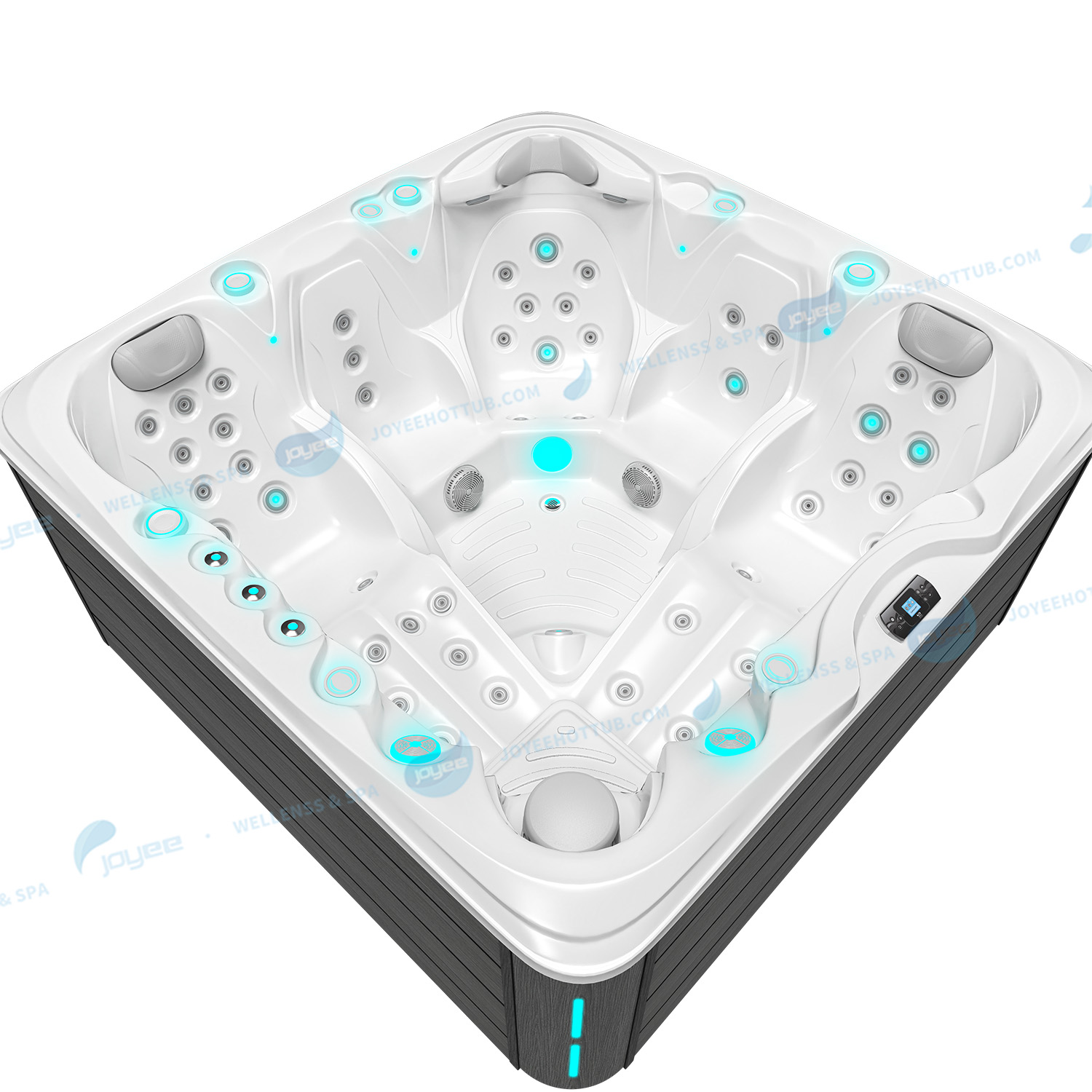 Ariestech 5 Persons China Tubs | OEM Hydrotherepy Family Hot Tub - JOYEE