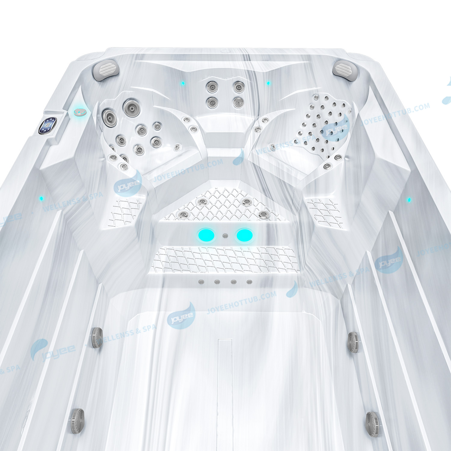 Outdoor Swimming Garden Spa | Big Pools Swim Hot Tub Factory - JOYEE