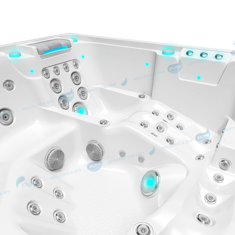 Outdoor Spa with Balboa System | Hot Tub Whirlpool with Massage Jets - JOYEE
