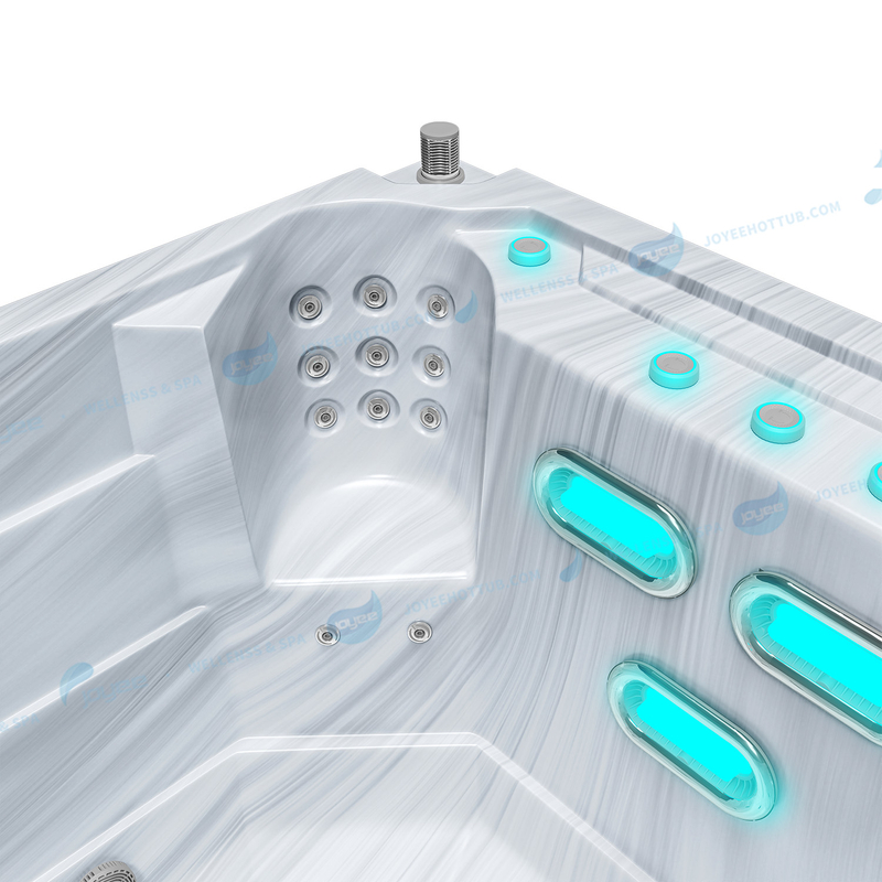 Outdoor Swim Spa Garden Endless Tub I Exercise Acrylic Swimming Pools - JOYEE