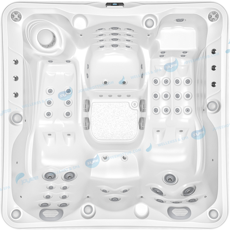 Outdoor 5 People Hot Tub Manufacturer | Spa Hydro Ariestech with Fountains - JOYEE