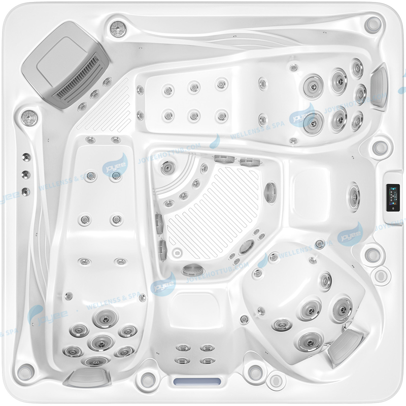 Outdoor 5 People OEM Hot Tub Factory | Hollow Headrest Spa Wholesale Whirlpool - JOYEE