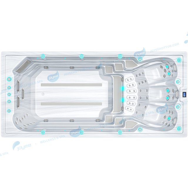 Endless Outdoor Acrylic Swim Spa | Garden Wholesale Swimming Fitness Pools - JOYEE